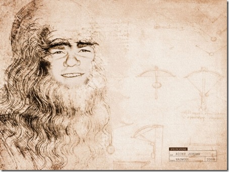 leonardo da vinci wallpaper. YOU look like da Vinci.