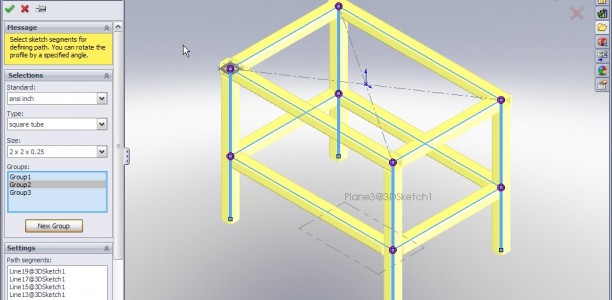 SolidWorks 2009: Weldments