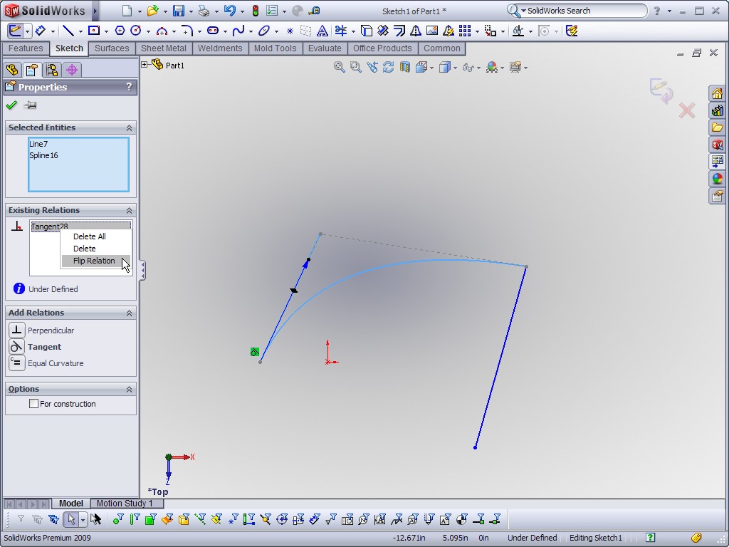 SolidWorks Video Tip: Flippin Tangencies