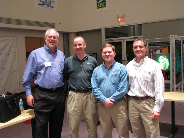 From Left to Right:  Jon Hirschtick, Rodney Hall, Ricky Jordan, & Jeff Bohanan