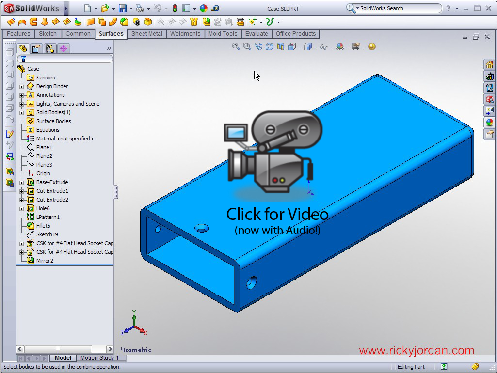 SolidWorks Video Tip: Using Multiple Split Features