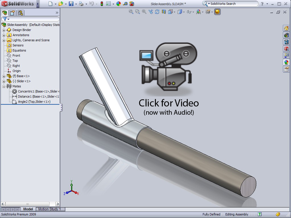 SolidWorks Video Tip: Using Mates for Animation