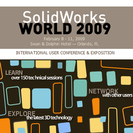 SolidWorks World 2009 – Full Steam Ahead!