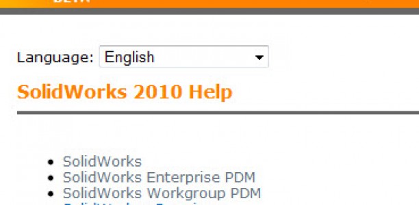 SolidWorks Help in your Browser!
