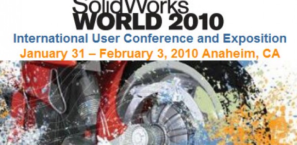 Arrival at SolidWorks World 2010