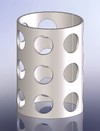 SolidWorks Tip:  Holes in a Formed Cylinder