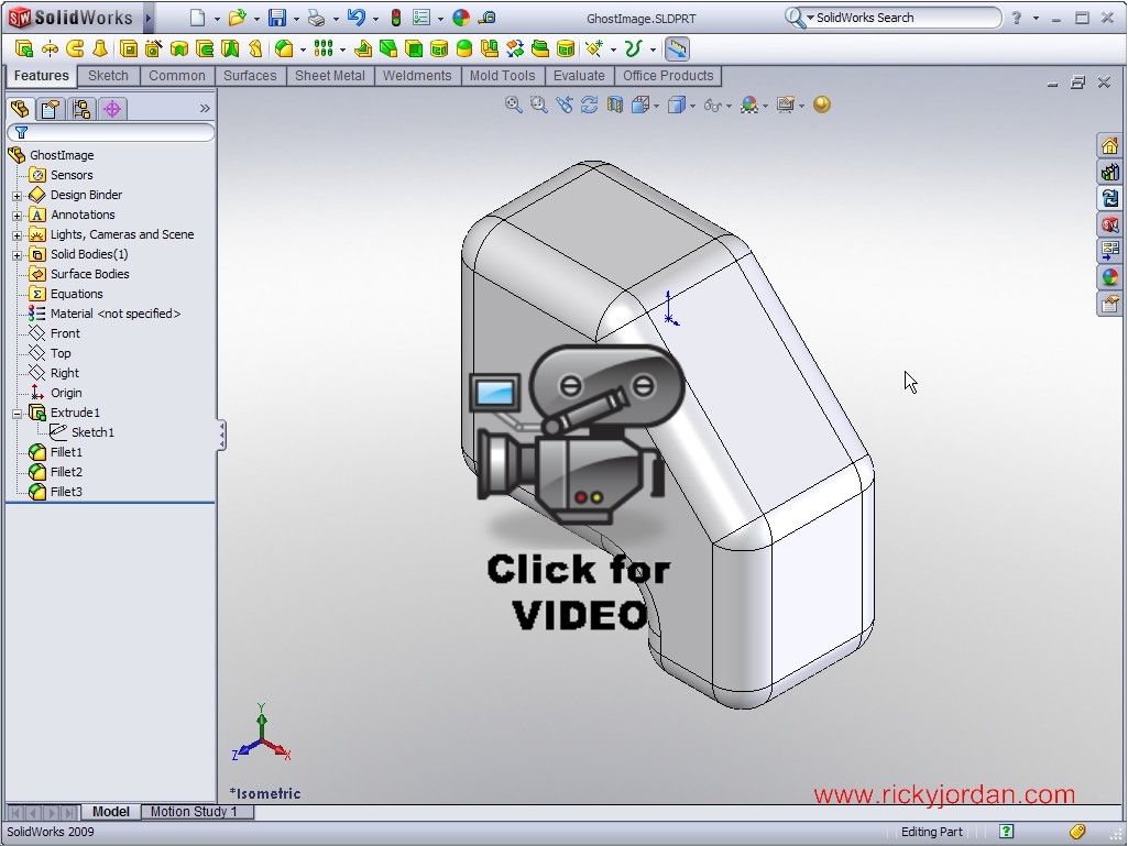SolidWorks Video Tip: 2009 Missing Reference Ghosting
