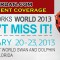 Coming Up:  SolidWorks World 2013